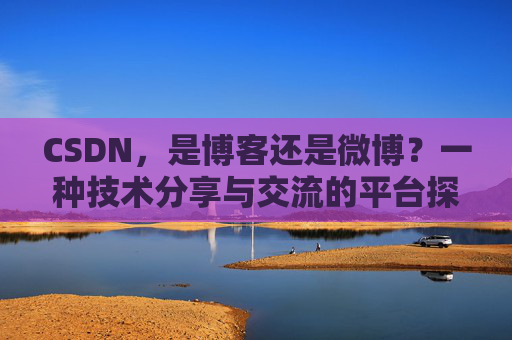 CSDN，是博客还是微博？一种技术分享与交流的平台探讨